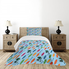 Exotic Hawaii Sports Bedspread Set