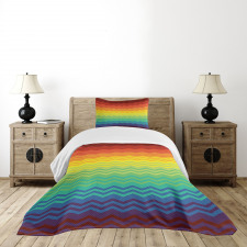 Tribal Culture Zigzags Bedspread Set