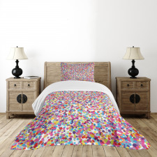 Round Pattern Bedspread Set