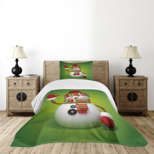 3D Traditional Mascot Bedspread Set