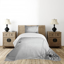 Danger Cartoon Bedspread Set