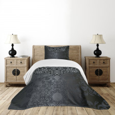 Vintage Damask Bedspread Set