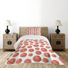 Realistic Style Ball Bedspread Set