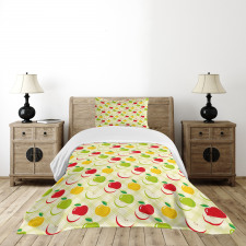 Retro Country Kitchen Bedspread Set