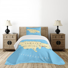 Caribbean Sea Tropic Bedspread Set