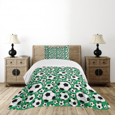 Popular Sports Motif Bedspread Set