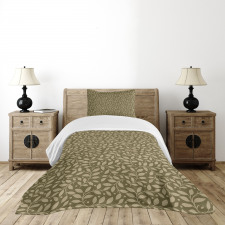 Antique Leafy Branches Bedspread Set