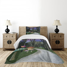 Enchanted Forest Castle Bedspread Set