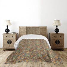 Eastern Old Folkloric Bedspread Set