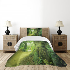 Wilderness Fantasy Theme Bedspread Set