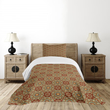 Medieval Mosaic Design Bedspread Set