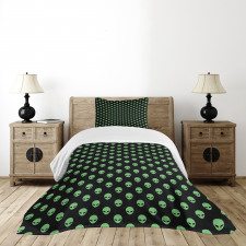 Martian Design Bedspread Set