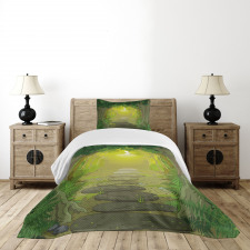 Pathway Trees Bedspread Set