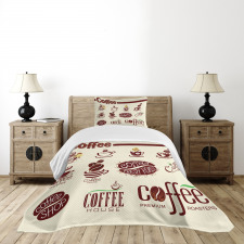 Abstract Elements Design Bedspread Set