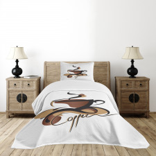 Conceptual Signs Drink Bedspread Set