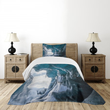 Vatnajokull in Iceland Bedspread Set