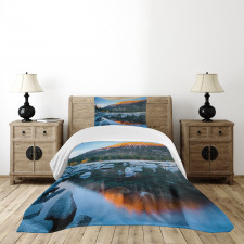 Rocks in the Lake Bedspread Set