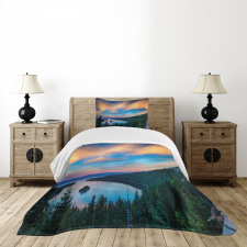 Sundown in the Woods Bedspread Set