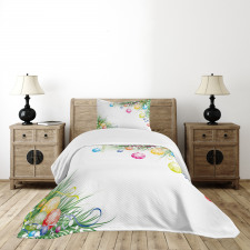 Colorful Baubles Theme Bedspread Set