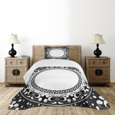 Spirals Swirls Circle Bedspread Set