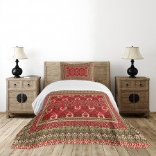 Abstract Frame Bedspread Set