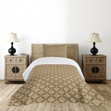 Middle Eastern Motifs Bedspread Set