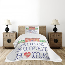 Shape Stitch Bedspread Set