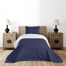 Colorful Gemstones Bedspread Set