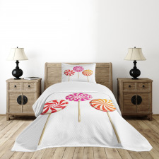 Lolly Pops on Sticks Bedspread Set