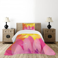 Colorful Flora Bedspread Set