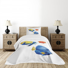 Tropic Accents Aquarium Bedspread Set