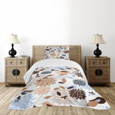 Hydrangea Abstract Bedspread Set