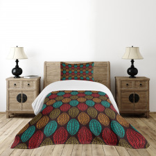 Eastern Native Art Bedspread Set
