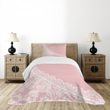 Lace Style Border Bedspread Set