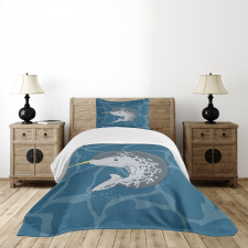 Happy Arctic Mammal Bedspread Set