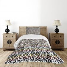 Colorful Mammal Bedspread Set