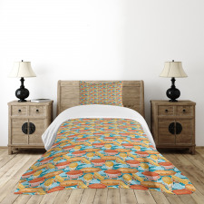 Zeppelin Blimp Bedspread Set