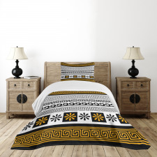 Greece Historical Theme Bedspread Set