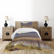 Idyllic Rustic Photo Bedspread Set