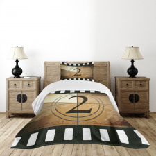 Countdown Theme Bedspread Set