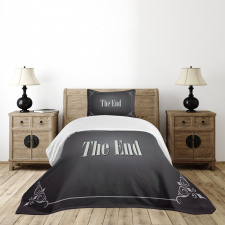 End Words Bedspread Set