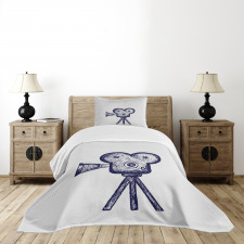 Sketch Projector Bedspread Set