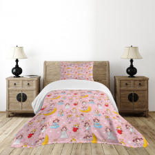 Fairies Music Cheerful Bedspread Set