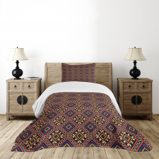 Traditional Geometric Bedspread Set