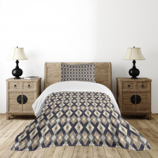 Ikat Style Bedspread Set