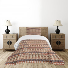 Indigenous Art Borders Bedspread Set