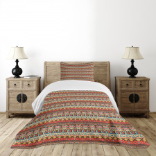 Aztec Birds Arrows Bedspread Set