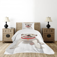 Pure Breed Puppy Bedspread Set