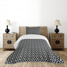 Squares Modern Bedspread Set