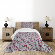 Blossoming Field Art Bedspread Set